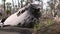 Rabaul Papua New Guinea plane sticking out of volcano ash