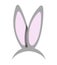 Rabbit ears illustration design