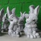 Rabbit garden sculpture