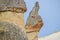 A rabbit rock in cappadocia in Turkey