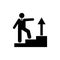 Race, business, jobless icon. Element of businessman icon. Premium quality graphic design icon. Signs and symbols collection icon
