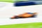 Race car, pass very quickly, car sport, blurred background