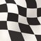 Race flag warped square format