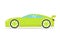 Race sport car. tuning coupe auto .Flat vector transportation vehicle illustration