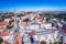 Raciborz. Poland. Aerial view of main square and city center of Raciborz, Upper Silesia. Poland