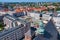 Raciborz. Poland. Aerial view of main square and city center of Raciborz, Upper Silesia. Poland