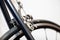 Racing bicycle chrome rear brake caliper mechanism