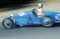 Racing a classic Bugatti sports car at the Laguna Seca Classic Car Race in Carmel, CA