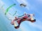 Racing drones chasing in the sky