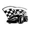 Racing Graphic for Car - Automobile Engine Motorsport Race Racer Driver Champion Racecar Silhouette LogoRacing Sports