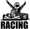 Racing winner - kart driver