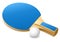 Racket for playing table tennis game