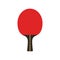 Racket for table tennis flat icon