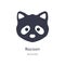 racoon icon. isolated racoon icon vector illustration from animals collection. editable sing symbol can be use for web site and