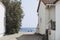 Racou district in south of France with its sandy streets and seaside houses