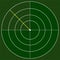 Radar screen background, military search system