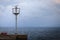 Radar and sea view at Lindesnes lighthouse