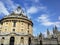 Radcliffe Camera in Oxford, cloudy sky