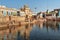 Radha-Kund holy pond in Radha Kund town at Mathura district. India