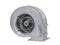 A radial fan with a diaphragm is designed to supply air to the firebox of a solid fuel central heating boiler.