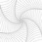 Radial rotating lines abstract geometric circular pattern