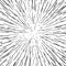 Radial speed, explosion, warp, zoom effect with lines abstract vector background