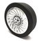 Radial Tyre with Shining Spokes