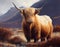 Radiant Confidence in the Highlands: A Powerful Cow\\\'s Outrageously Fluffy Adventure