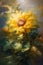 Radiant Connections: A Sunflower\\\'s Vibrant Display of Depth and