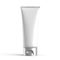 Radiant Revival: Isolated Cosmetic Lotion Tube Unveiling Skincare Secrets on a White Background