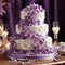 Radiant Splendor: A Shimmering Multi-tiered Wedding Cake