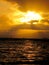 Radiant Sunset: A Captivating Skyline Over Waikiki, Hawaii