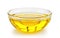 Radiant Sunshine: Sunflower Oil in Transparent Glass Bowl