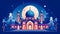 a radiant symbol of Ramadan Mubarak