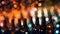 Radiant Symphony: Bokeh Dance of Wine Bottles