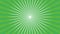 Radiate green and lime green lines spin around the center of a background.