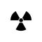 radiation, emitting, emanation, eradiationicon. Simple thin line, outline  of Ban icons for UI and UX, website or mobile