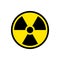 Radiation hazard sign symbol