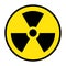 The radiation icon. Radiation symbol