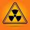 Radiation Safety Sign Icon