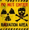 Radiation warning