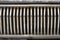 Radiator grille of retro car