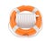 Radiator inside life buoy