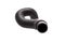 Radiator pipe made of black hard rubber new car spare part.