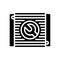 radiator repair car mechanic glyph icon  illustration