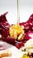 Radicchio with walnut and blue cheese and olive oil