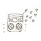 Radio Doodle Icon