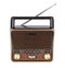 Radio retro portable receiver