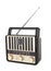 Radio retro portable receiver