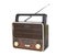 Radio retro portable receiver